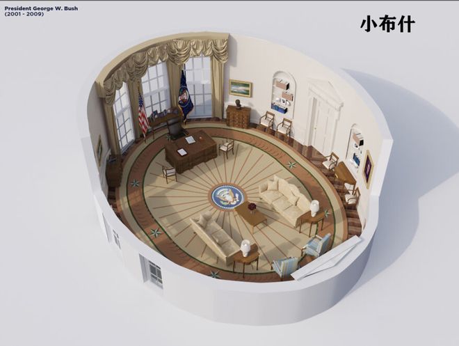 “椭圆形办公室”演变史！尊龙凯时app美国白宫(图26)