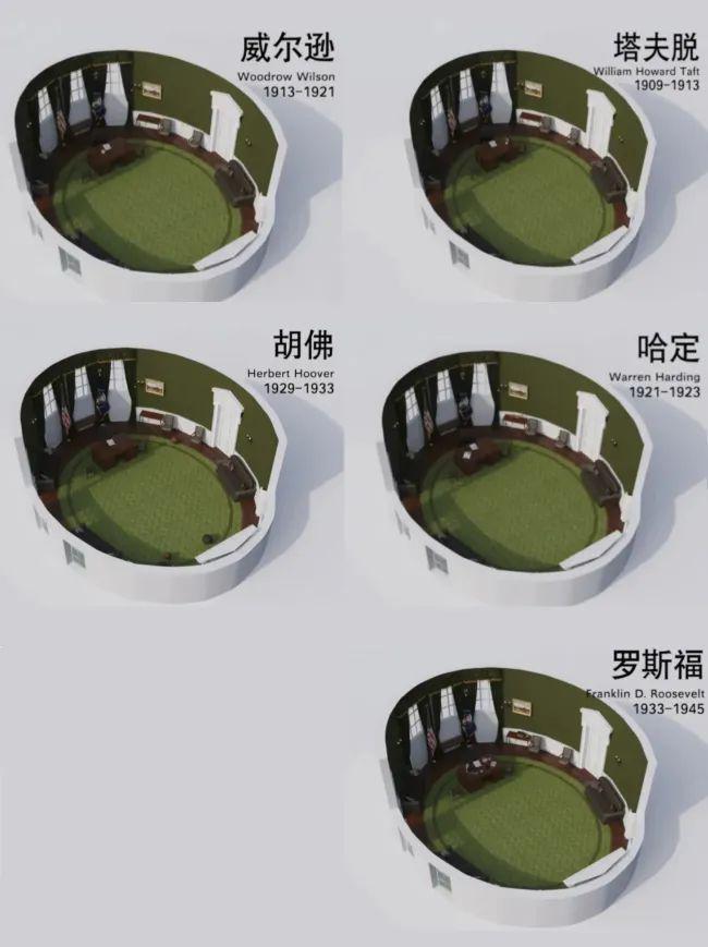“椭圆形办公室”演变史！尊龙凯时app美国白宫(图36)